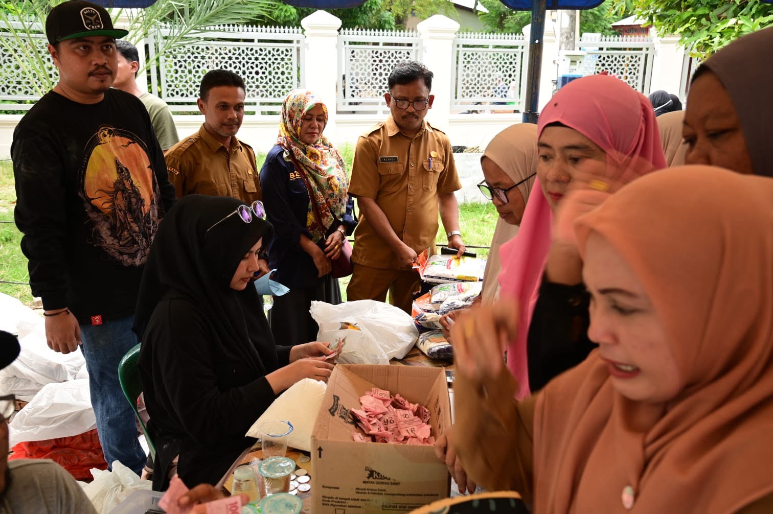 Sebelumnya di Ingin Jaya, Pemkab Aceh Besar Lanjut Gelar Pangan Murah untuk Warga KBJ