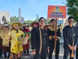 Peringati HKG Ke-52, TP PKK Aceh Besar Gelar Parade dan Bazar UMKM di JSC Kota Jantho