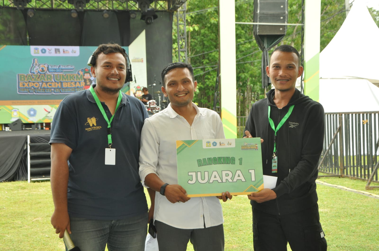 Sirath Juarai Lomba Rangking 1 pada Bazar Expo UMKM Aceh Besar