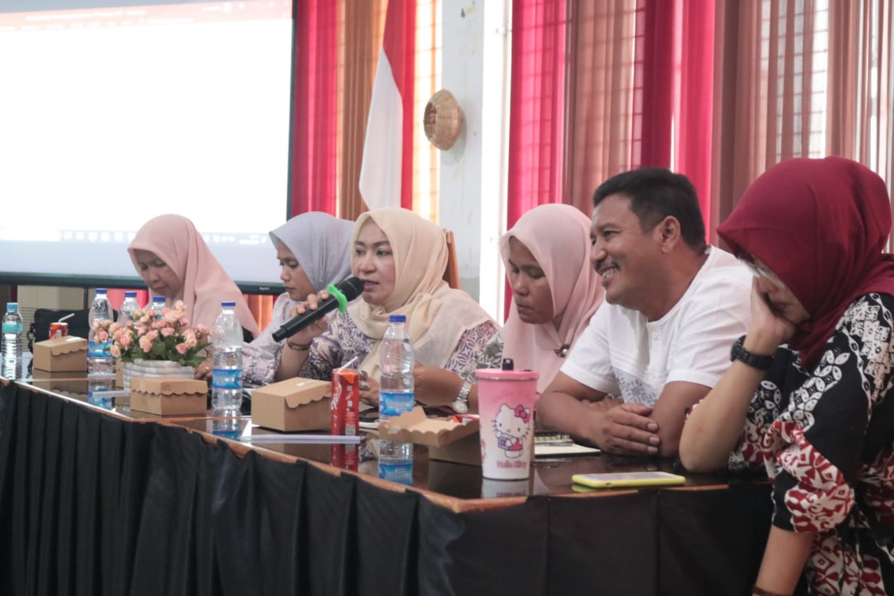Dinkes Aceh Besar Gelar Koordinasi Dengan Lintas Program Terkait PTM dan Penimbangan Serentak