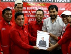 Adun Mukhlis Resmi Daftar Sebagai Calon Bupati Aceh Besar