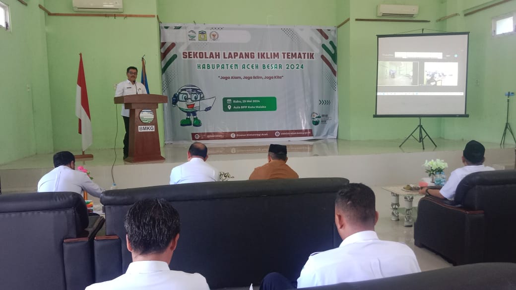 Aceh Besar Gelar Sekolah Lapang Iklim Tematik Bagi Petani dan Penyuluh