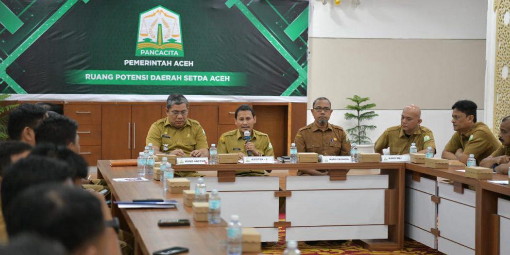 Biro di Bawah Koordinasi Asisten III Sekda Aceh Diminta Perkuat Kerja Sama
