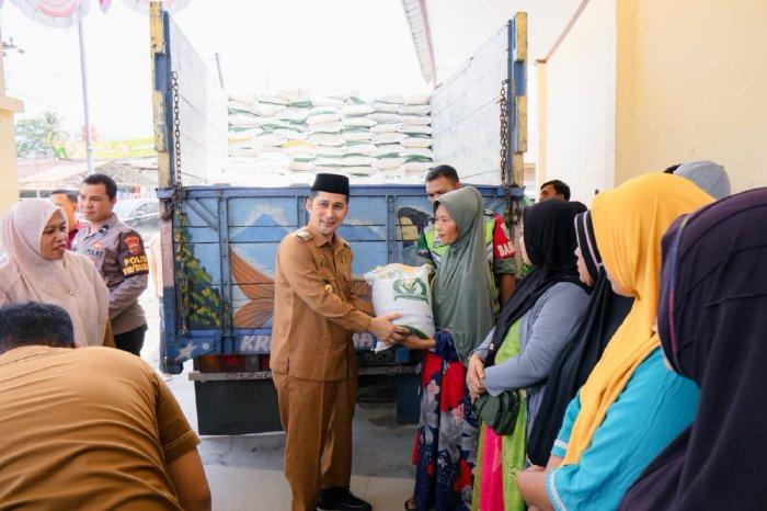 Pemkab Agara Salurkan CBP untuk Bantuan Pangan Tahun 2024