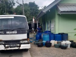 Pj Bupati Aceh Besar Instruksikan PDAM Tirta Mountala Terus Pantau dan Suplai Air Bersih ke Lhoknga