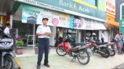 Upaya Tingkatkan PAD, Dishub Kota Banda Aceh Survei Penataan Lahan Parkir di Jalan Diponegoro