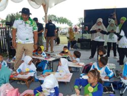 Kadslisdikbud Aceh Besar Pantau Lomba Mewarnai di JSC