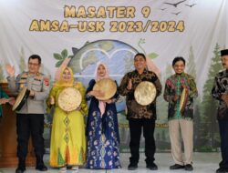 Pj Ketua TP PKK Aceh Besar bersama Kadis Kesehatan Aceh Buka MASATER 9 AMSA USK 2024
