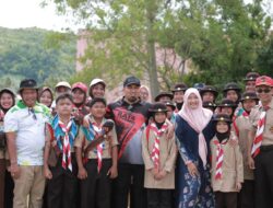 Pj Bupati Iswanto dan Bunda PAUD Aceh Besar Disambut Seratusan Anggota Pramuka di JSC