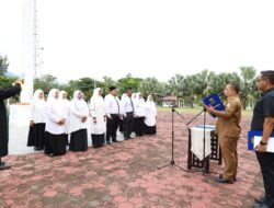 Pj Bupati Iswanto Lantik 14 Kepsek di Aceh Besar