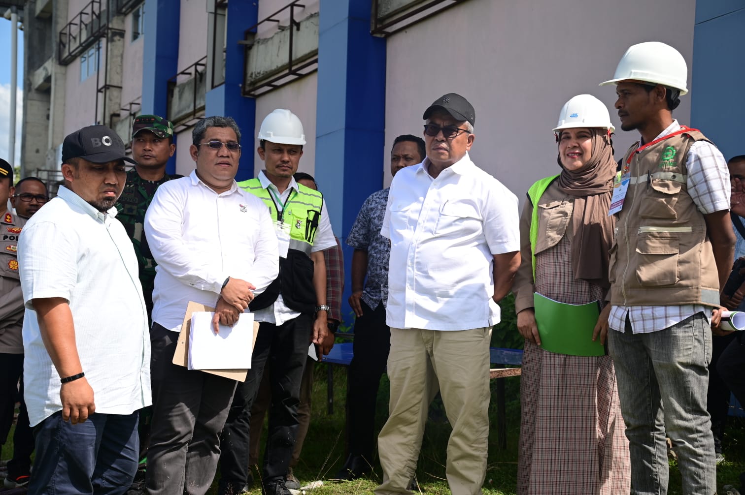 Pj Bupati Iswanto Dampingi Pj Gubernur Aceh Tinjau Venue Kurash di JSC