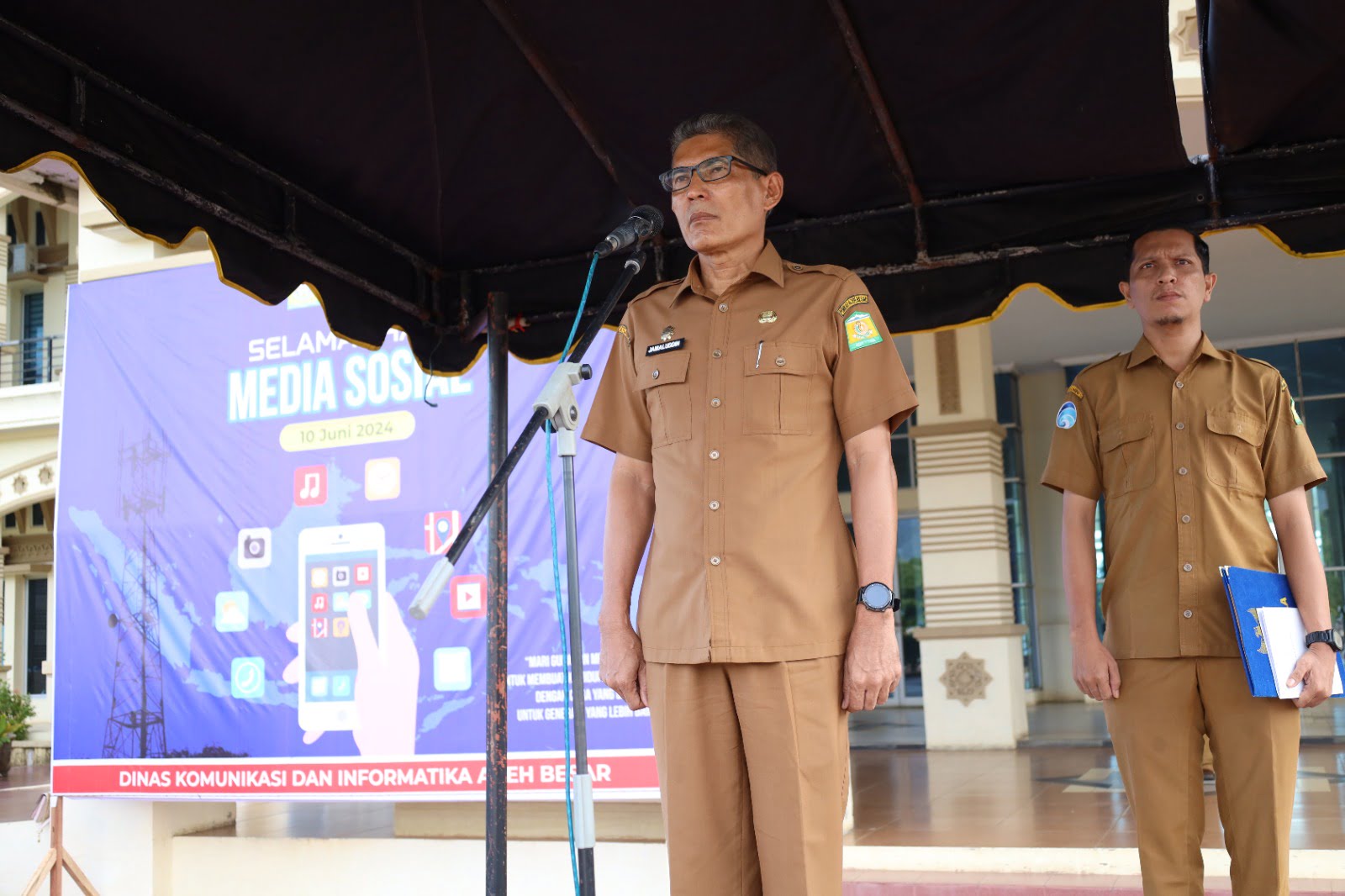 Pemkab Aceh Besar Gelar Apel Hari Media Sosial