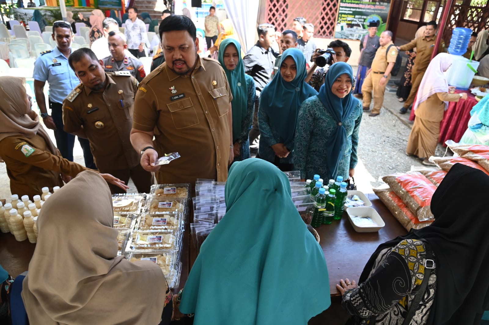 Tim Penilai Lomba Gampong Provinsi Aceh ke Bueng Sidom Aceh Besar
