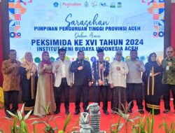 Pj Bupati Aceh Besar Silaturrahmi Dengan Pimpinan Perguruan Tinggi Peserta Peksimida Aceh ke-16