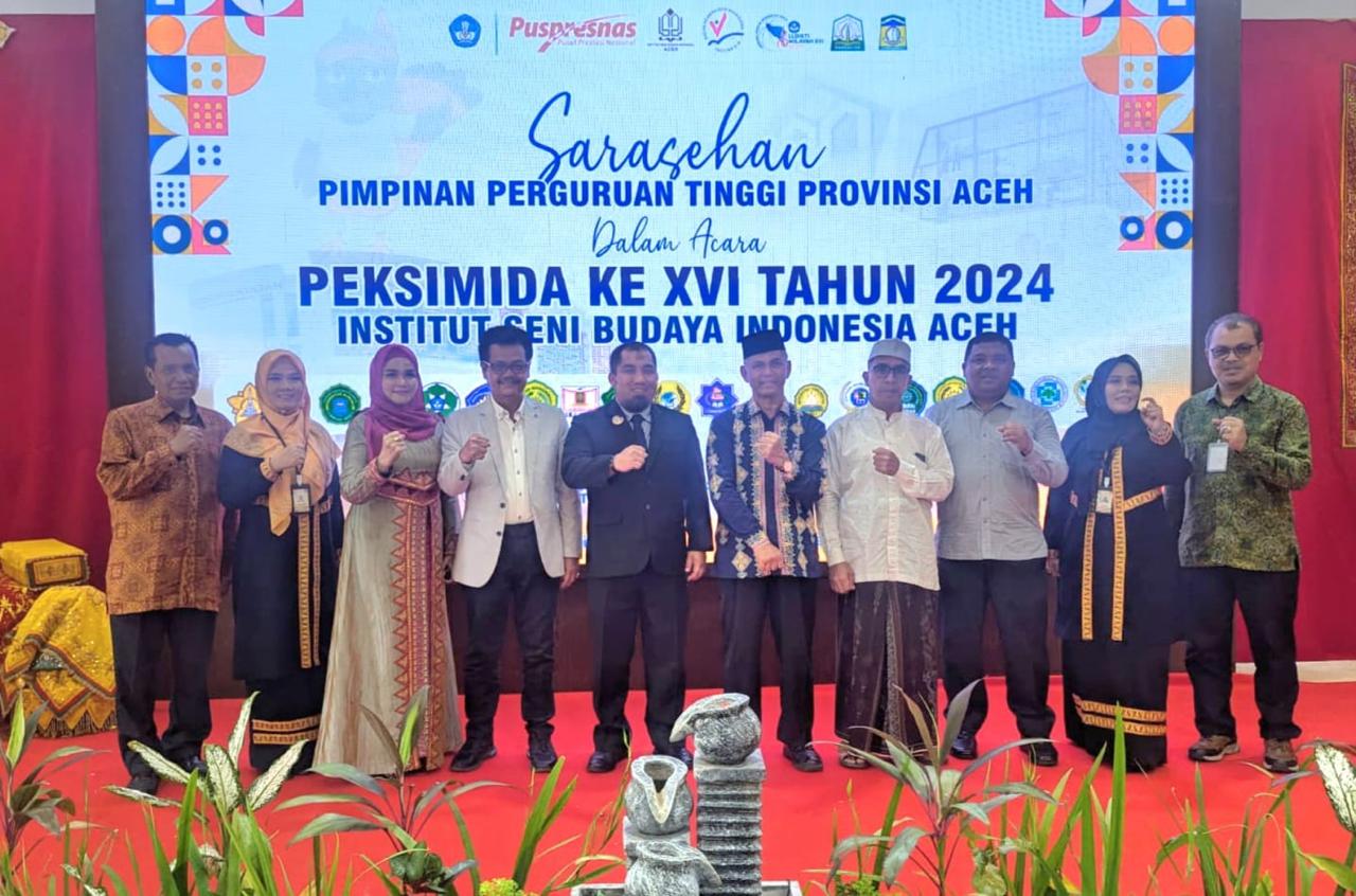Pj Bupati Aceh Besar Silaturrahmi Dengan Pimpinan Perguruan Tinggi Peserta Peksimida Aceh ke-16