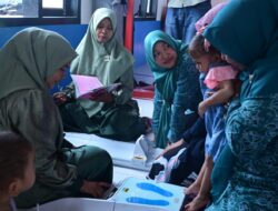 Pj Ketua Pembina Posyandu Aceh Besar Tinjau Posyandu Kayee Lheu