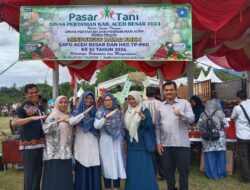 Pasar Tani Aceh Besar Meriahkan Bazar UMKM Expo dalam Perayaan HUT Kota Jantho