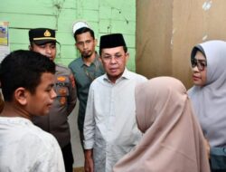 Pj Wali Kota Banda Aceh Tinjau Rumah Bantuan untuk Kaum Duafa