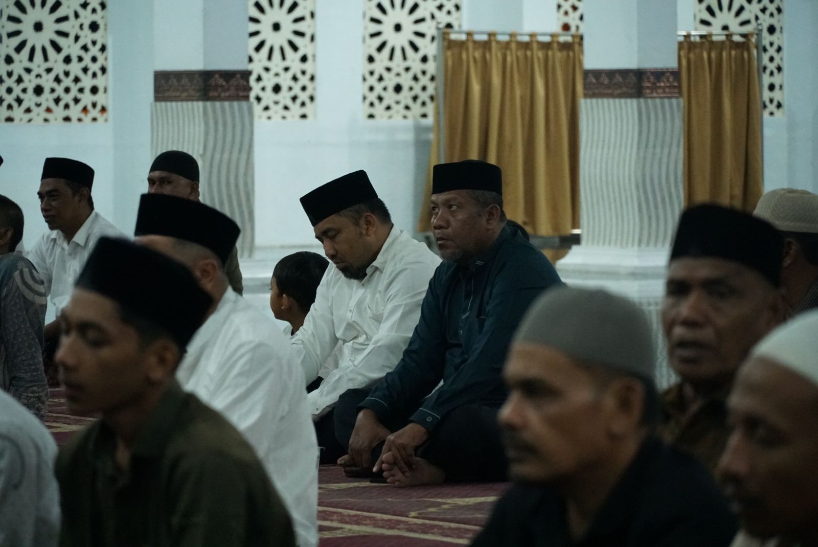 Pj Bupati, Forkopimda Bersama Masyarakat Takbiran Bersama Sambut Idul Adha 1445 H di Masjid Al Munawwarah
