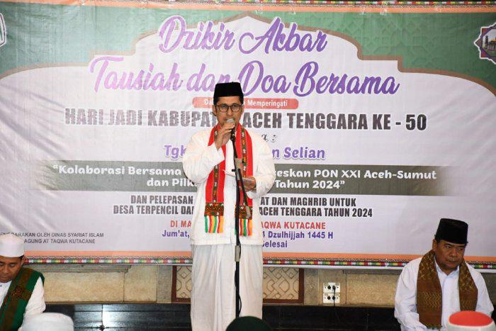 Pj Bupati Syakir Ajak Warga Agara Sukseskan Dua Agenda Besar