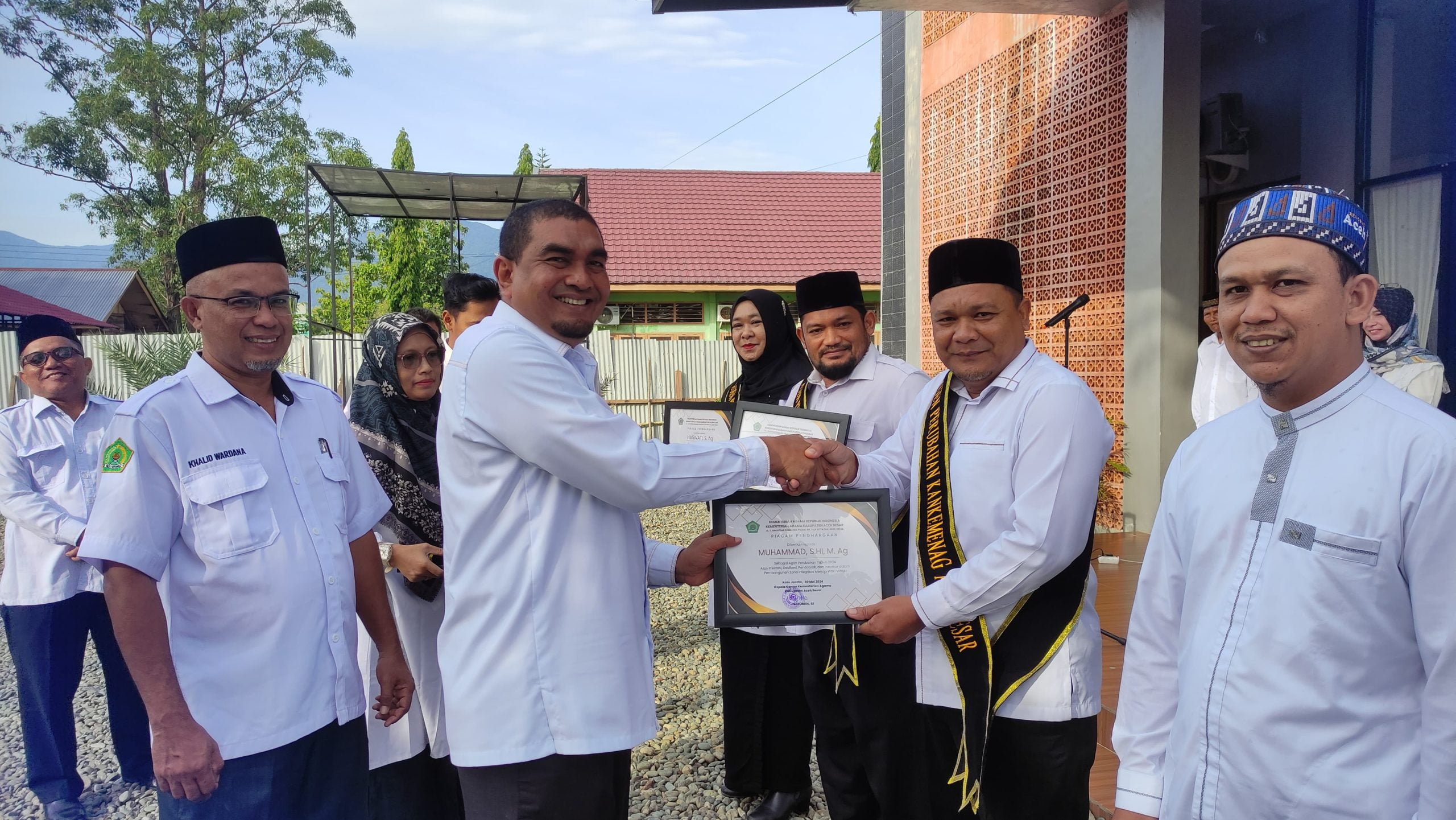 Kemenag Aceh Besar Kukuhkan 6 Agen Perubahan dalam Pembangunan Zona Integritas