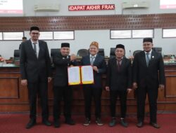 Seluruh Fraksi DPRK Aceh Besar Sepakati Qanun Pertanggung jawaban APBK 2023
