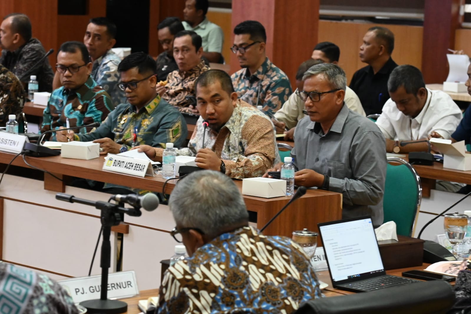 Pj Bupati Muhammad Iswanto Ikut Rapat Persiapan PON XXI Aceh-Sumut