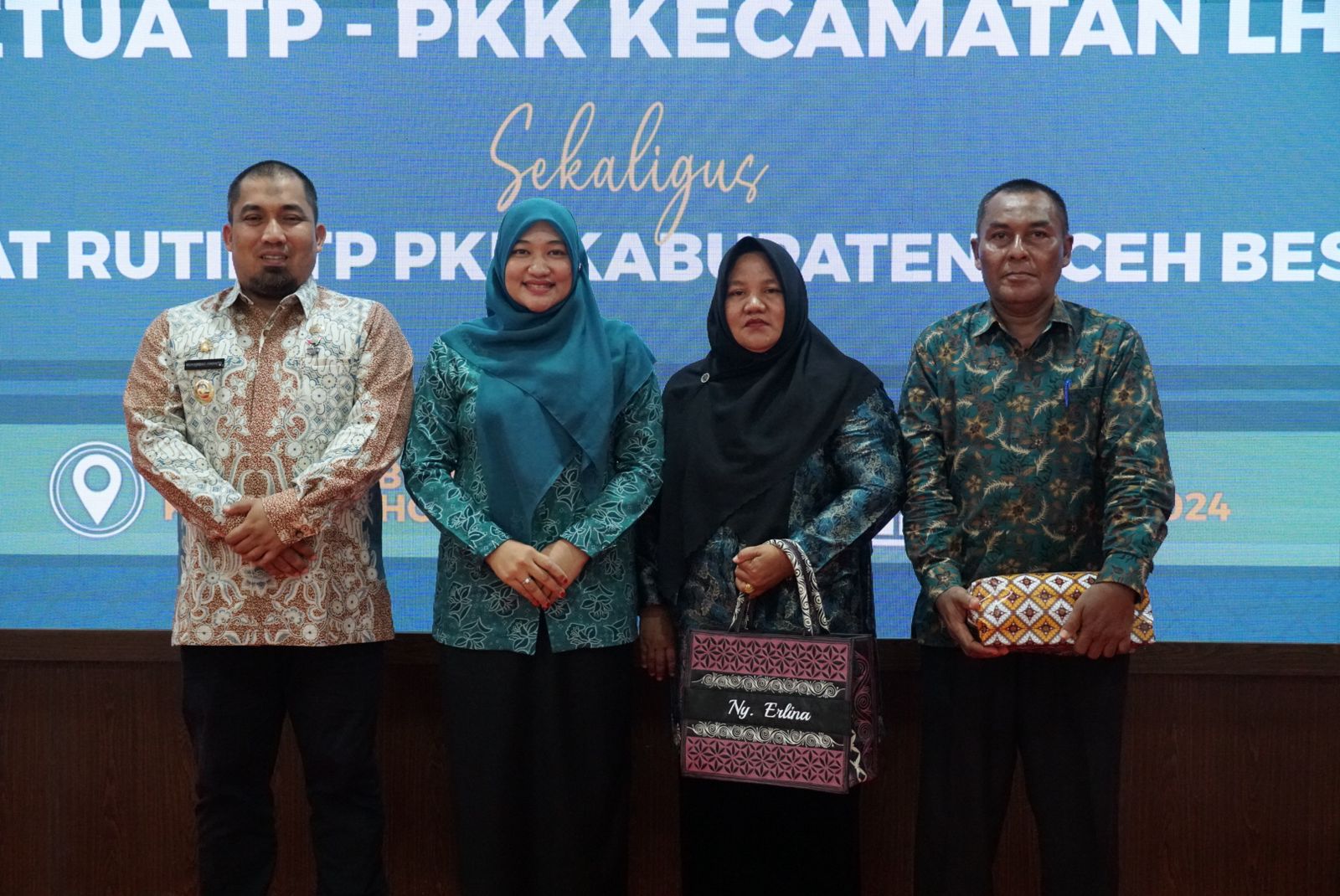 Pj Bupati Iswanto Lepas Purna Tugas Camat Lhoong Aceh Besar