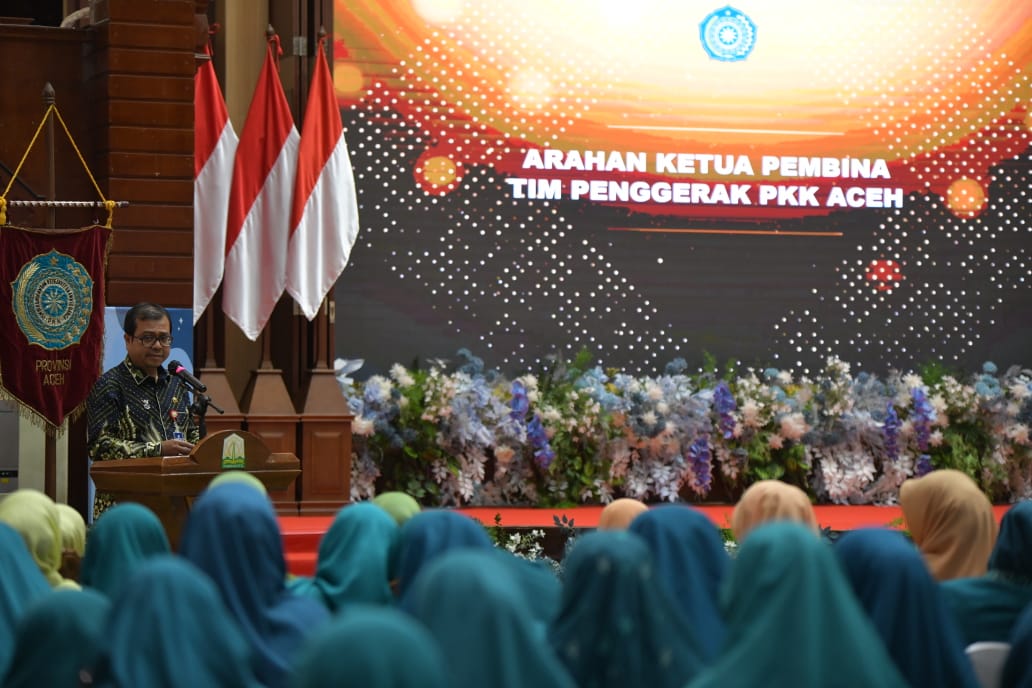 Gelar Peringatan HKG ke-52, PKK Aceh Serahkan Hadiah untuk Juara Gammawar