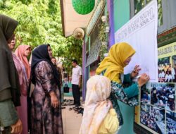 Bunda PAUD Aceh Besar Teken Komitmen Bersama Orangtua Siswa Baru untuk Taati Aturan Sekolah