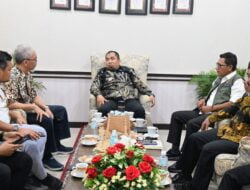 Pj Bupati Iswanto Terima Kunjungan dan Silaturahmi GM PT SBA Yang Baru 