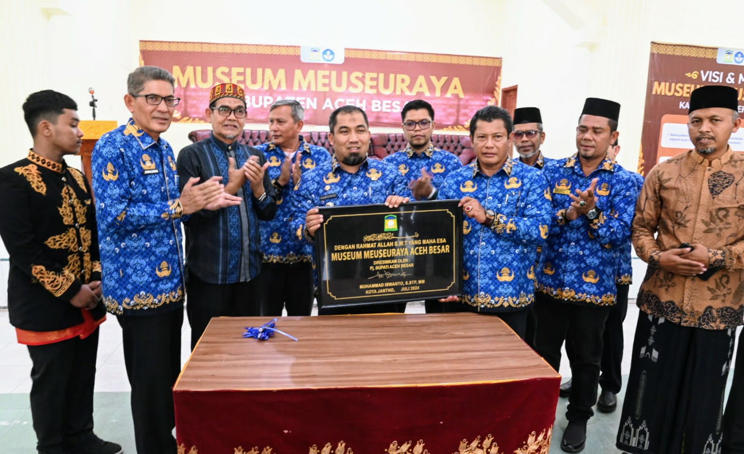Kini Sudah Hadir Museum di Kota Jantho, Diresmikan Pj Bupati Iswanto