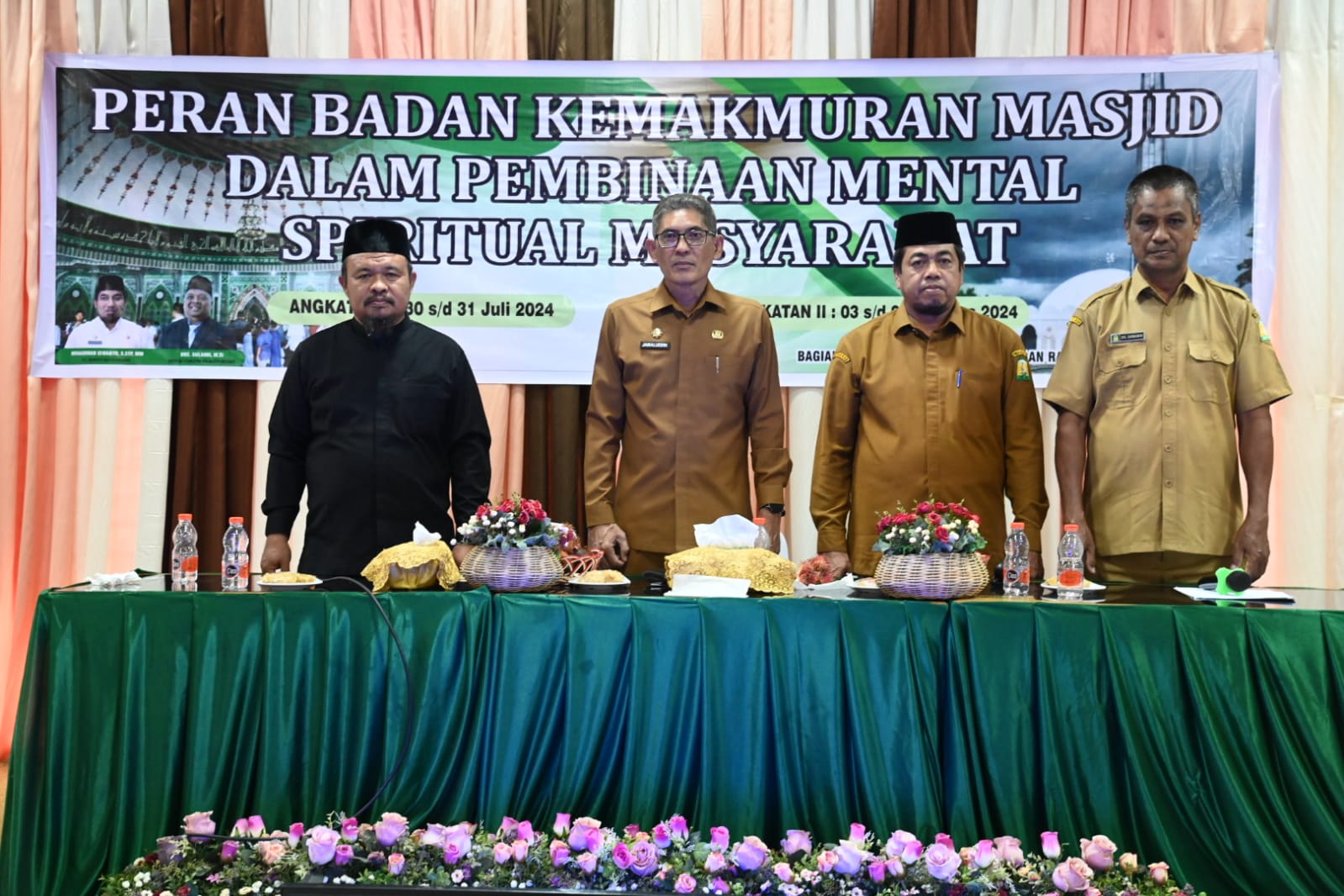 Wakili Pj Bupati, Asisten III Sekda Aceh Besar Buka Fasilitasi Pengelolaan Bina Mental Spiritual 