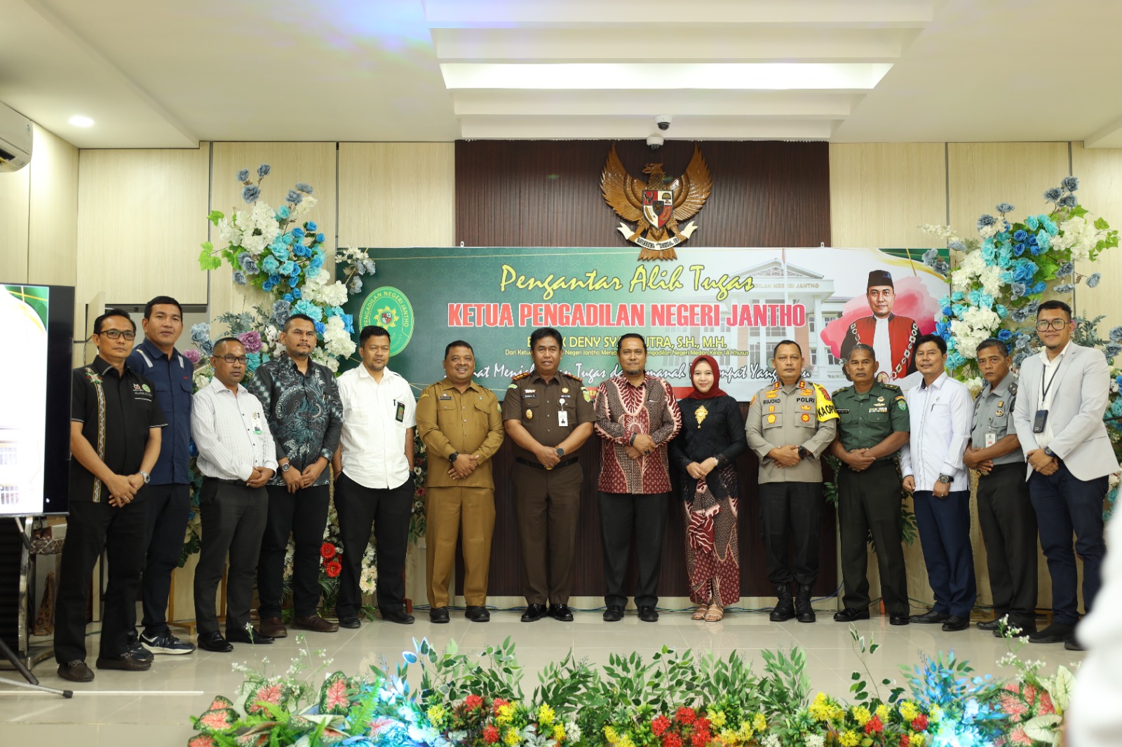 Wakili Pj Bupati, Sekda Aceh Besar Hadiri Pengantar Alih Tugas Ketua PN Jantho