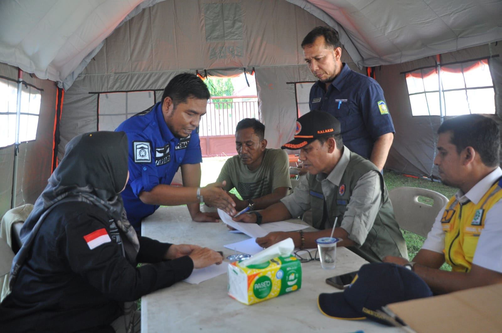 Kalaksa BPBD Aceh Besar Kendalikan Posko Siaga Darurat Kekeringan di Lhoknga