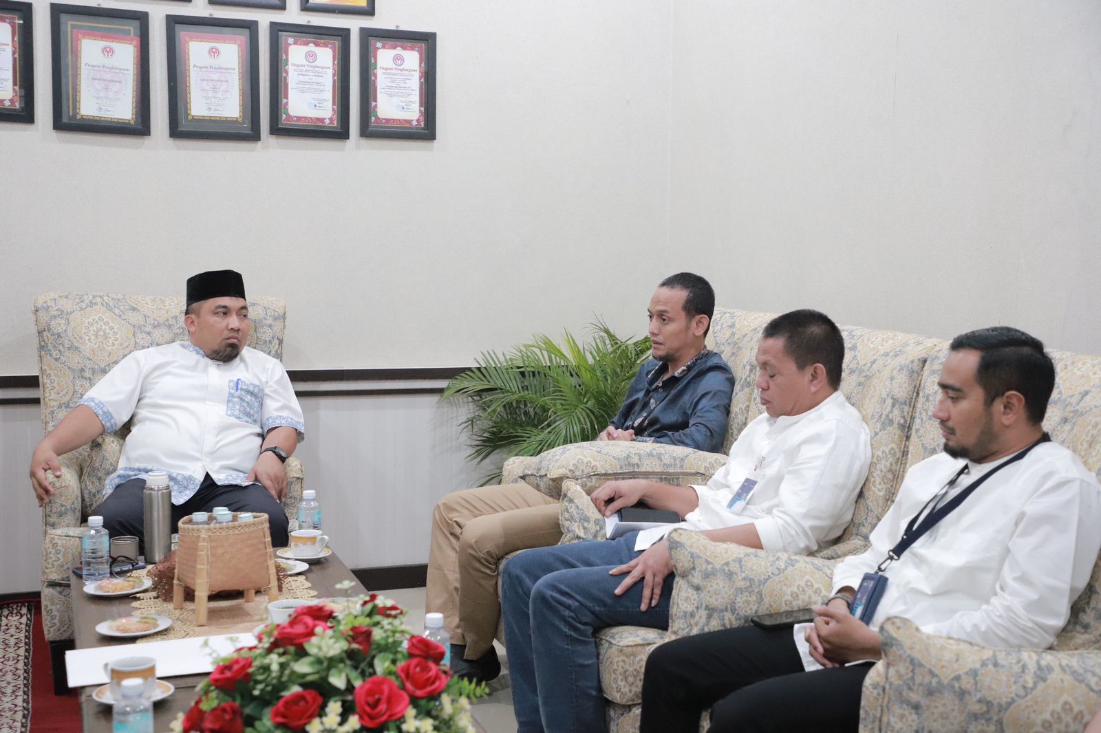 Pj Bupati Iswanto Minta PT Angkasa Pura II Sukseskan PON XXI Aceh-Sumut dan Pilkada 2024