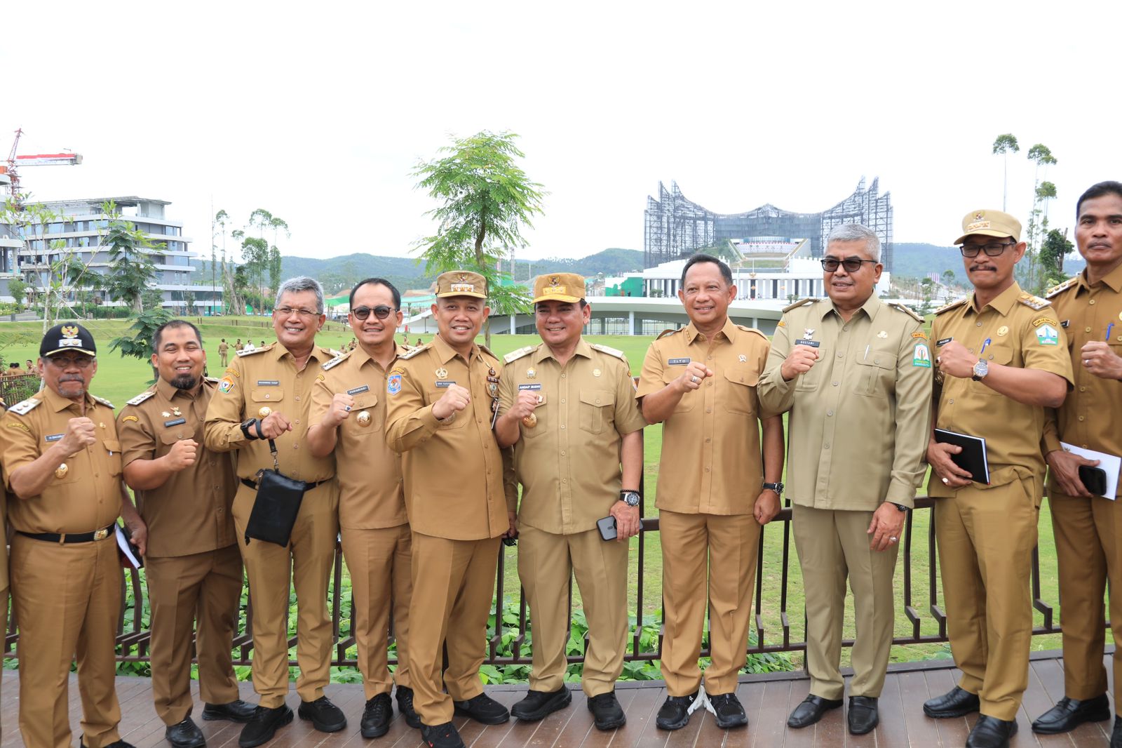 Pj Bupati Aceh Besar Hadir dan Terima Arahan Presiden Jokowi di IKN