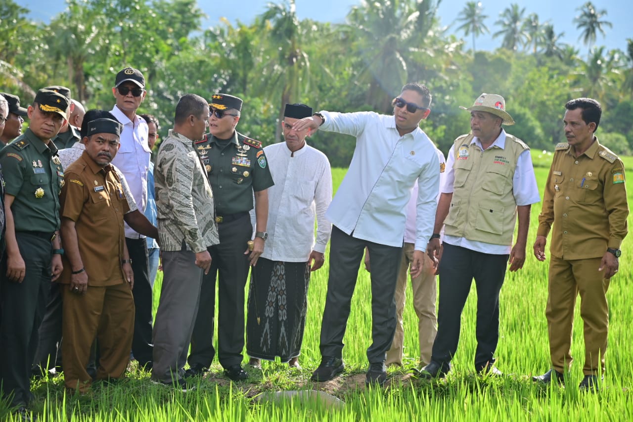 Wamentan RI Kunjungi Gampong Keureuweung Blang Aceh Besar