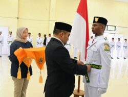 Pj Bupati Iswanto Kukuhkan 70 Paskibraka Aceh Besar