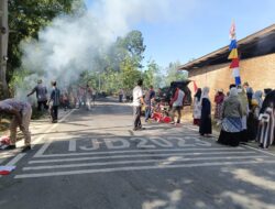 Sukseskan PON XXI, Forkopimcam dan Warga Kuta Cot Glie Gelar Gotong Royong Massal