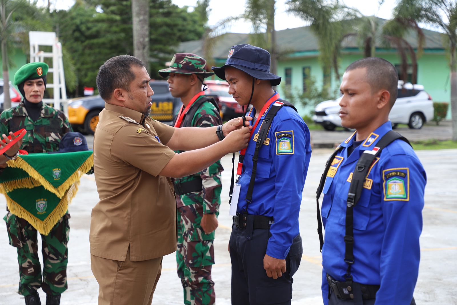 Pj Bupati Iswanto Buka Diklat Personil Pemadam Kebakaran
