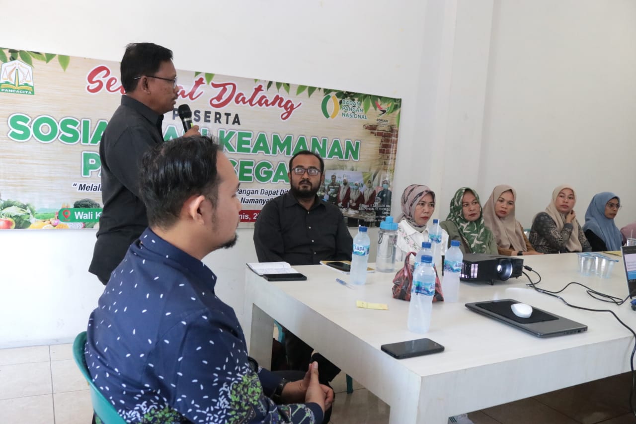 Dinas Pangan Aceh Besar Sosialisasi Keamanan Pangan Segar