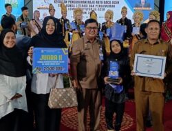 Aceh Besar Raih Juara Perpustakaan Sekolah dan Ratu Baca Provinsi Aceh