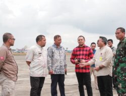 Pj Bupati Dampingi Pejabat Kemendagri Tinjau Venue PON
