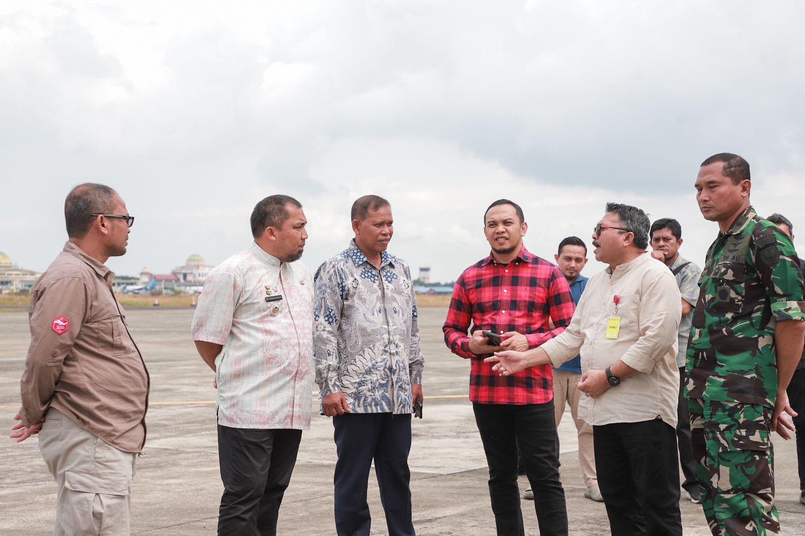 Pj Bupati Dampingi Pejabat Kemendagri Tinjau Venue PON