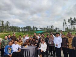 Semua Menteri Berbincang Pagi di IKN, Sebelum Sidang Kabinet