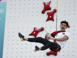 Indonesia Raih Emas Pertama Olimpiade dari Panjat Tebing