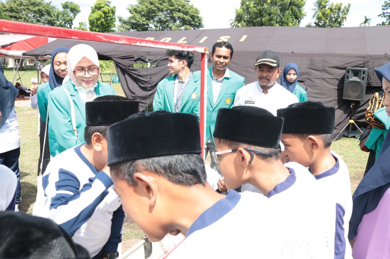 Wakili Pj Bupati, Asisten II Sekda Aceh Besar Buka Aksi KANINUS 14 Fakultas Kedokteran Gigi USK