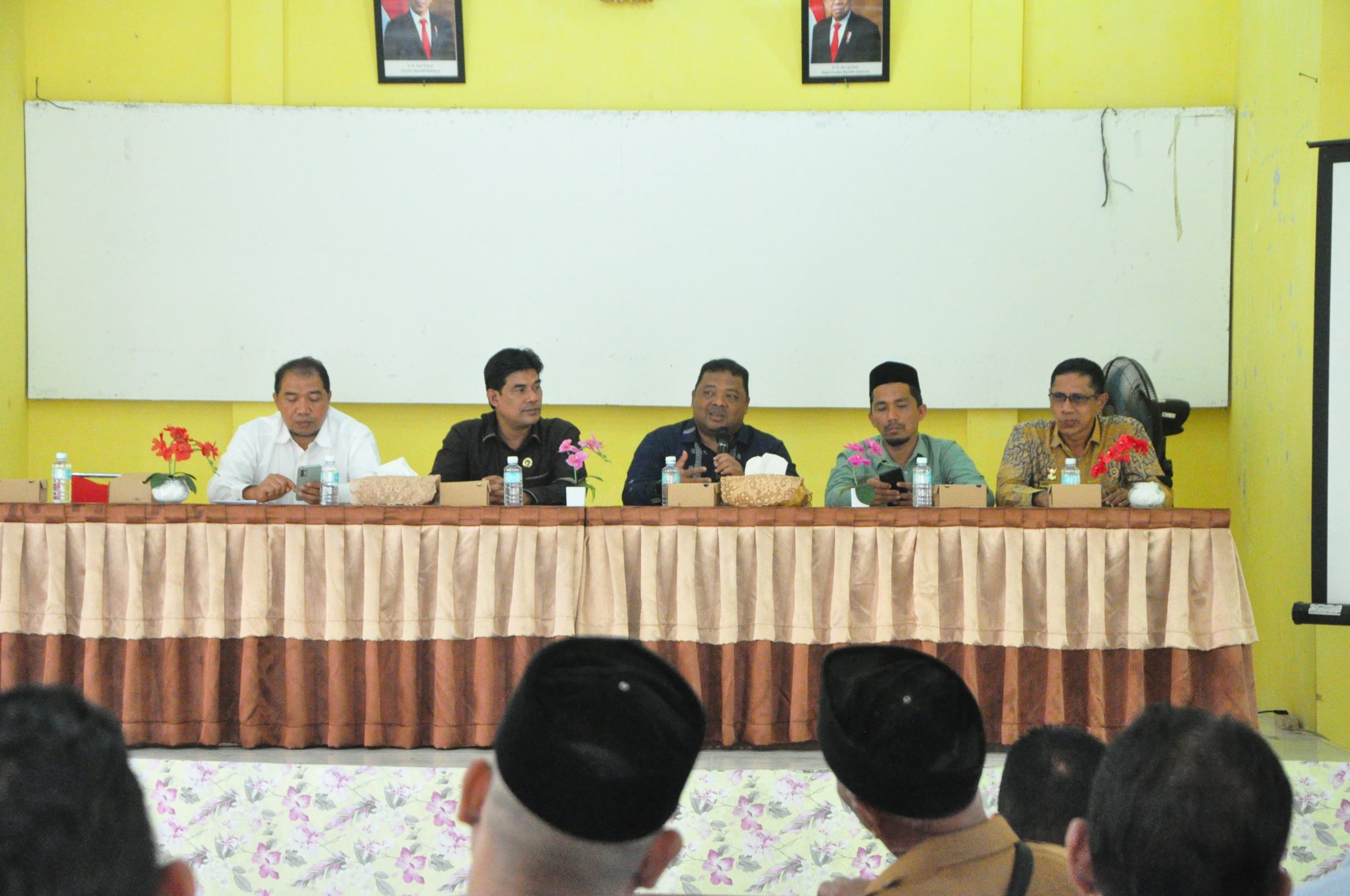 Sekda Aceh Besar Hadiri Pertemuan Rencana Pelaksanaan KPM Tematik di Peukan Bada