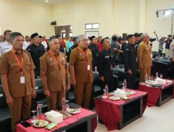 Wakili Pj Bupati, Kakesbangpol Hadiri Penetapan Nomor Urut Paslon Bupati dan Wakil Bupati Aceh Besar untuk Periode 2024-2029